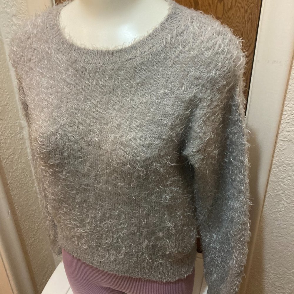 Forever21 Fuzzy Texture Knit Sweater